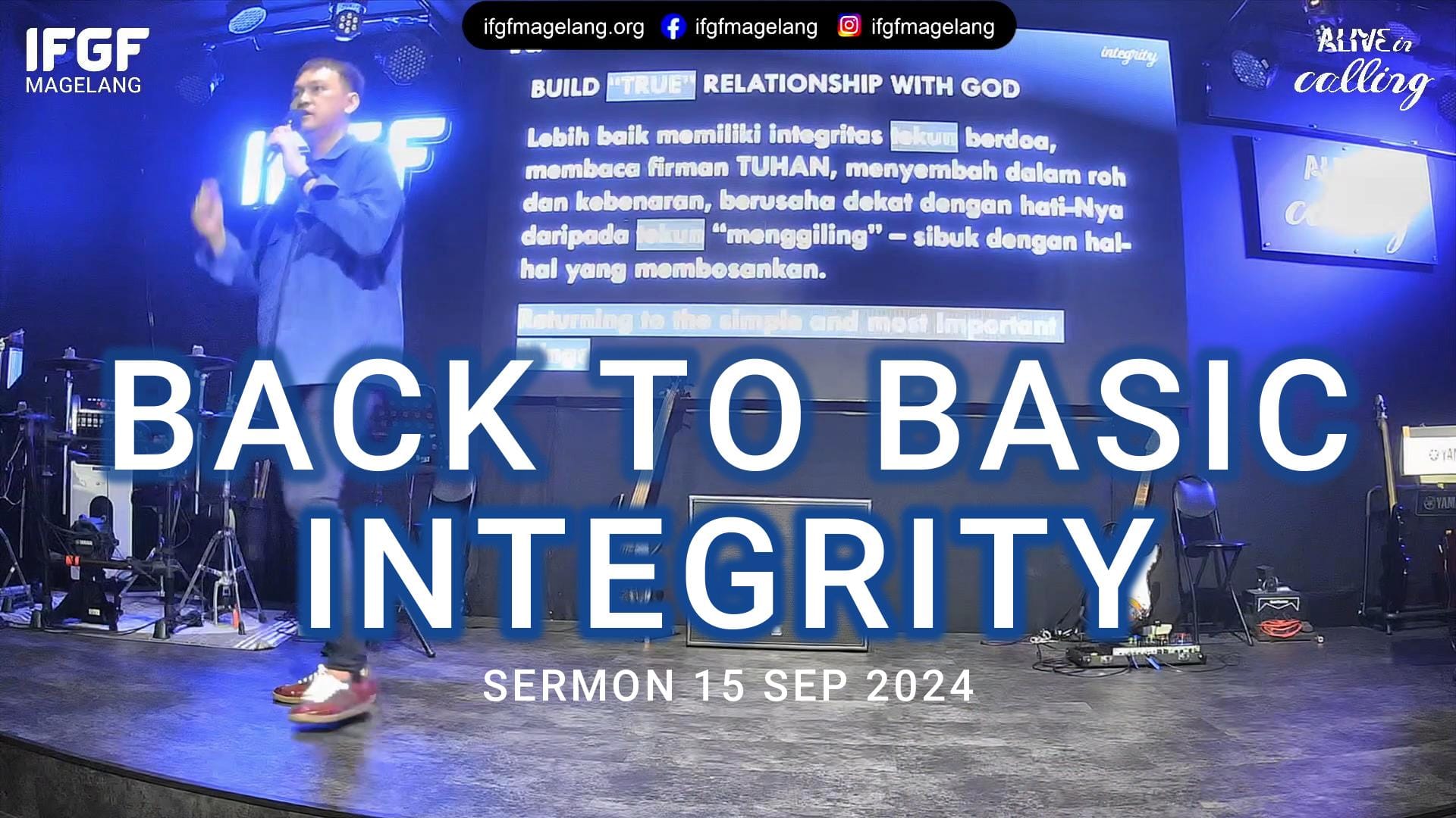 Back to basic integrity